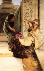 Romantic Art - Shy - Alma Tadema